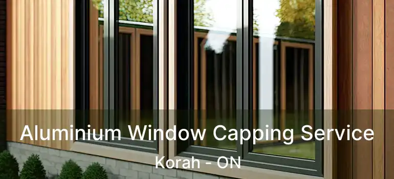 Aluminium Window Capping Service Korah - ON