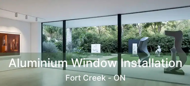Aluminium Window Installation Fort Creek - ON