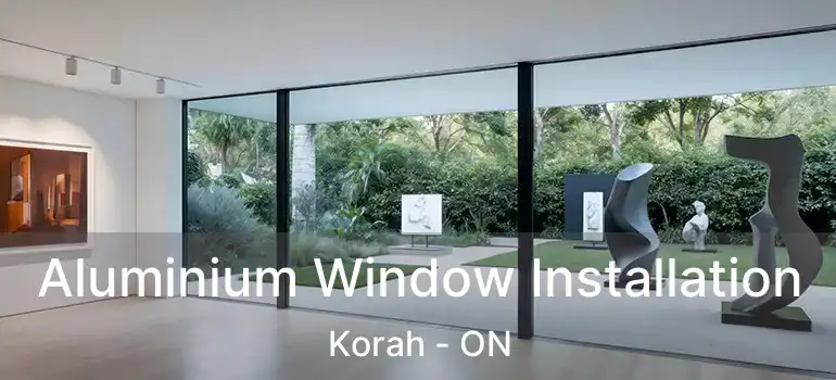  Aluminium Window Installation Korah - ON