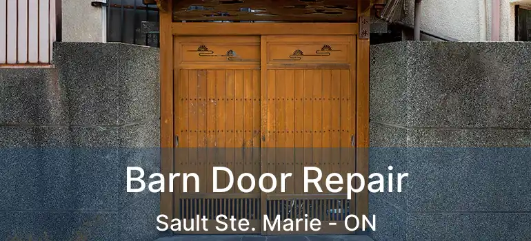 Barn Door Repair Sault Ste. Marie - ON