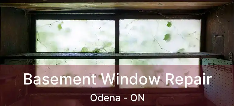 Basement Window Repair Odena - ON