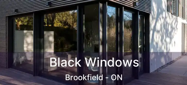 Black Windows Brookfield - ON