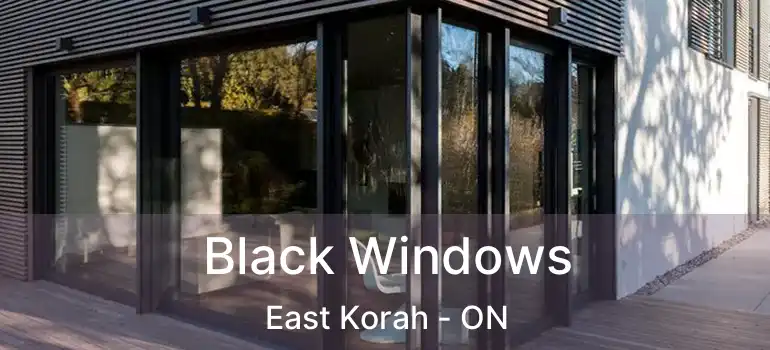 Black Windows East Korah - ON