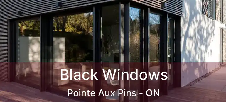 Black Windows Pointe Aux Pins - ON