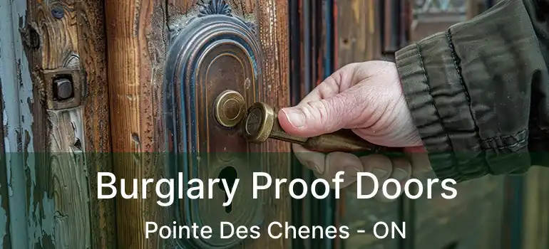 Burglary Proof Doors Pointe Des Chenes - ON