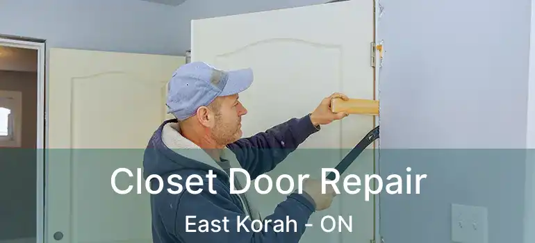 Closet Door Repair East Korah - ON