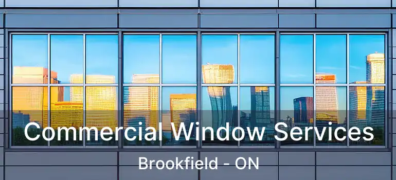 Commercial Window Services Brookfield - ON