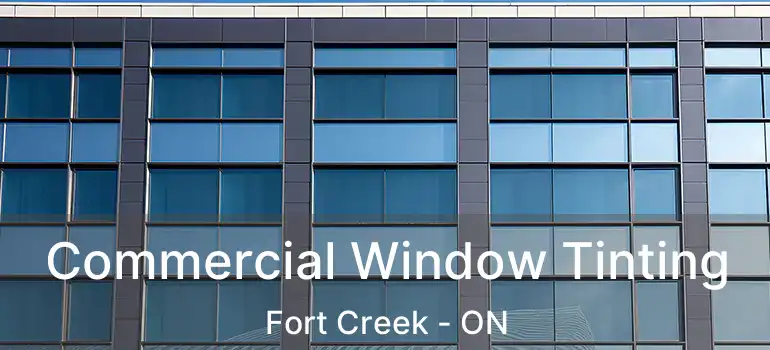 Commercial Window Tinting Fort Creek - ON