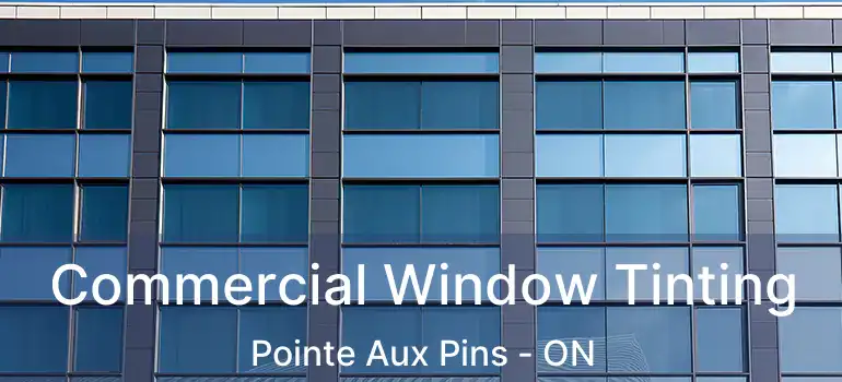 Commercial Window Tinting Pointe Aux Pins - ON