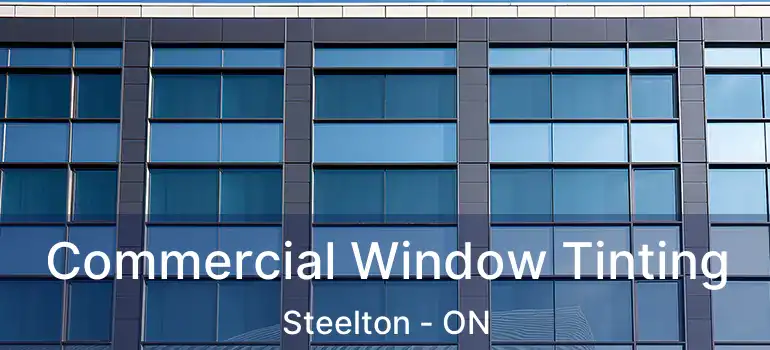 Commercial Window Tinting Steelton - ON