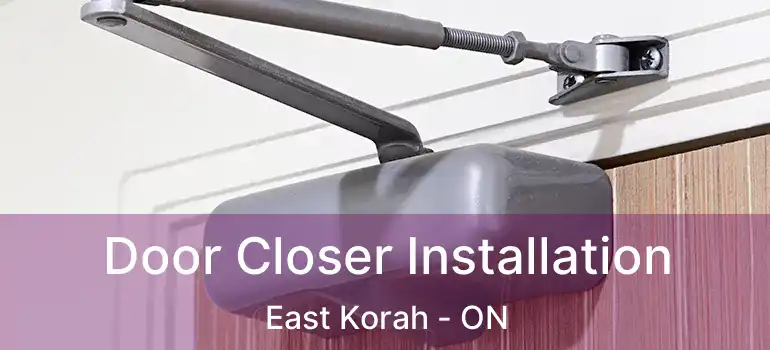  Door Closer Installation East Korah - ON