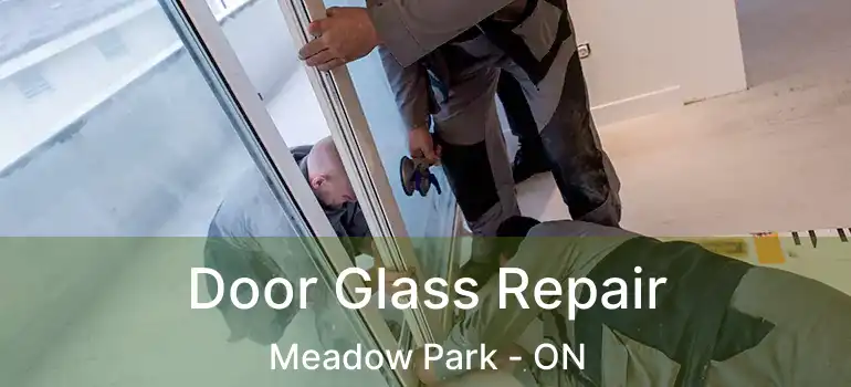 Door Glass Repair Meadow Park - ON