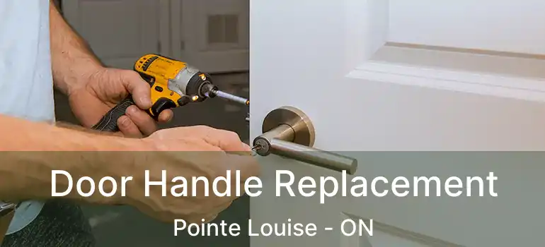 Door Handle Replacement Pointe Louise - ON