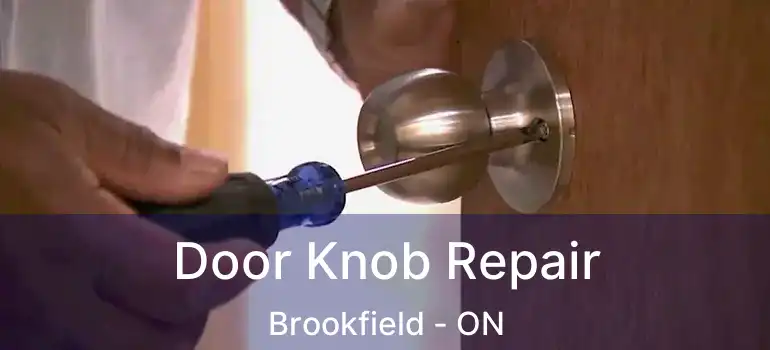 Door Knob Repair Brookfield - ON