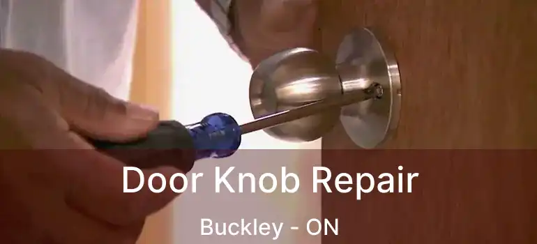 Door Knob Repair Buckley - ON