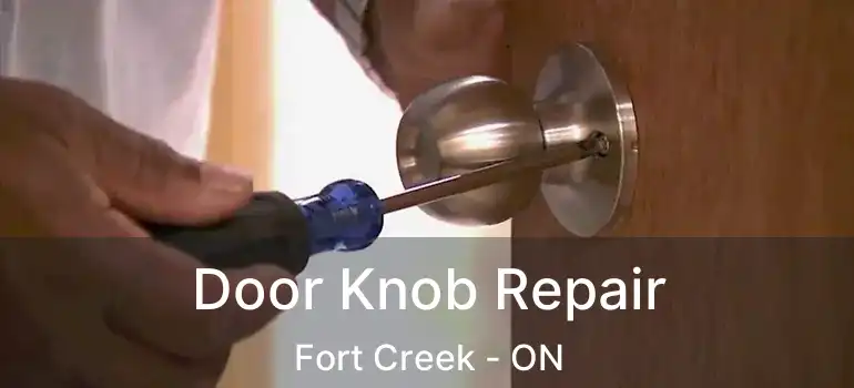Door Knob Repair Fort Creek - ON