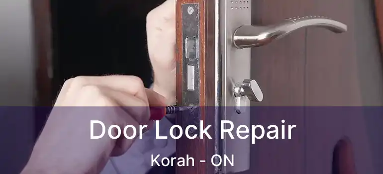 Door Lock Repair Korah - ON