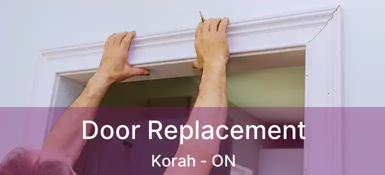 Door Replacement Korah - ON