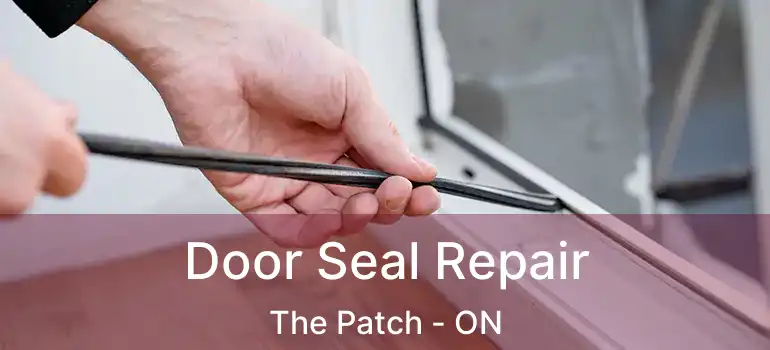 Door Seal Repair The Patch - ON