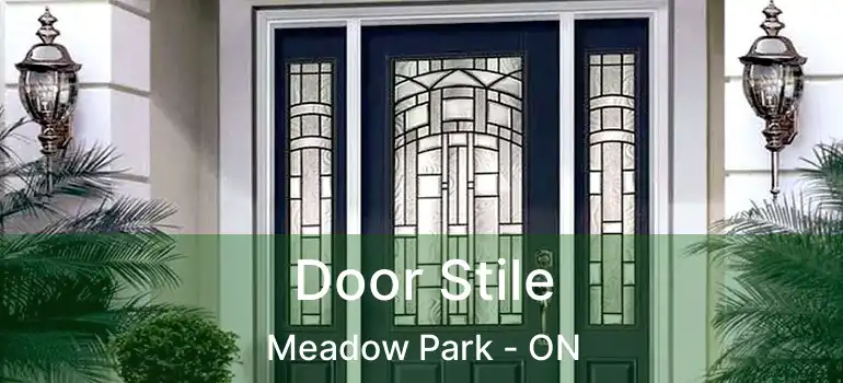 Door Stile Meadow Park - ON