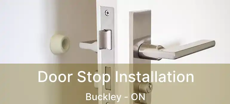  Door Stop Installation Buckley - ON