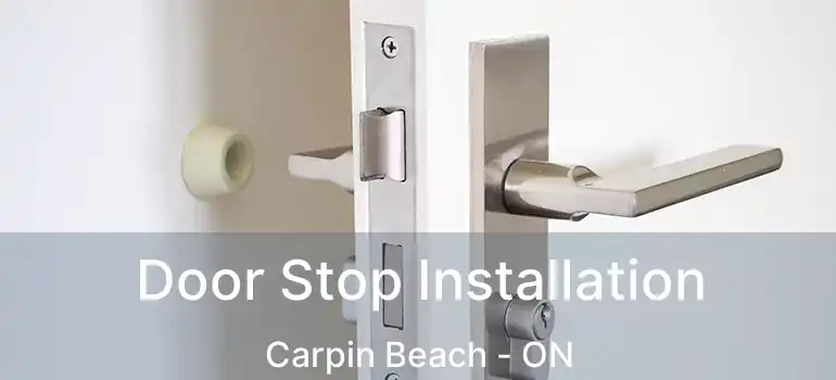 Door Stop Installation Carpin Beach - ON