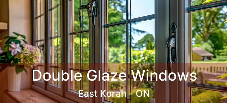 Double Glaze Windows East Korah - ON