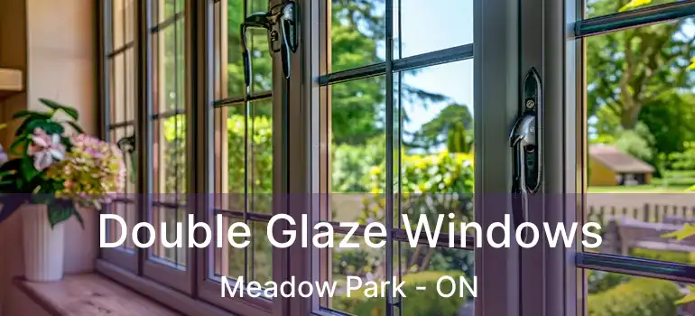 Double Glaze Windows Meadow Park - ON