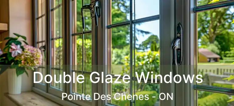 Double Glaze Windows Pointe Des Chenes - ON