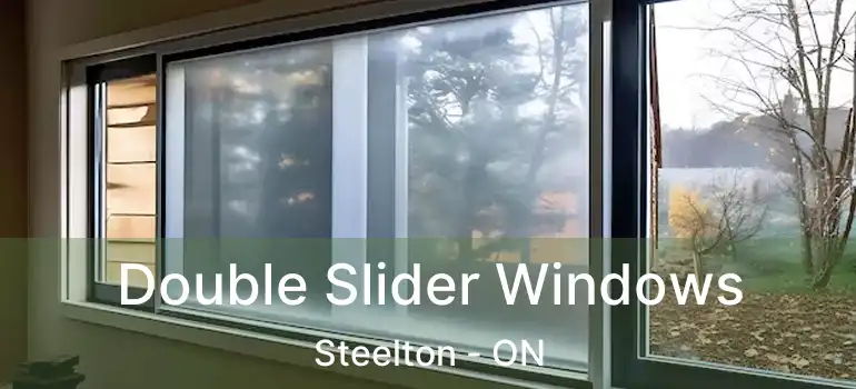 Double Slider Windows Steelton - ON