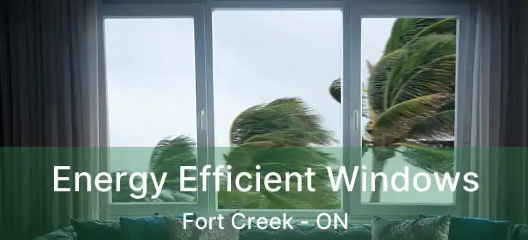 Energy Efficient Windows Fort Creek - ON