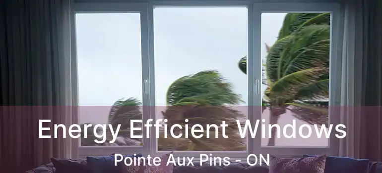 Energy Efficient Windows Pointe Aux Pins - ON