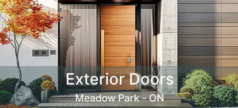 Exterior Doors Meadow Park - ON