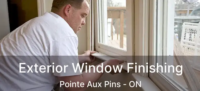 Exterior Window Finishing Pointe Aux Pins - ON