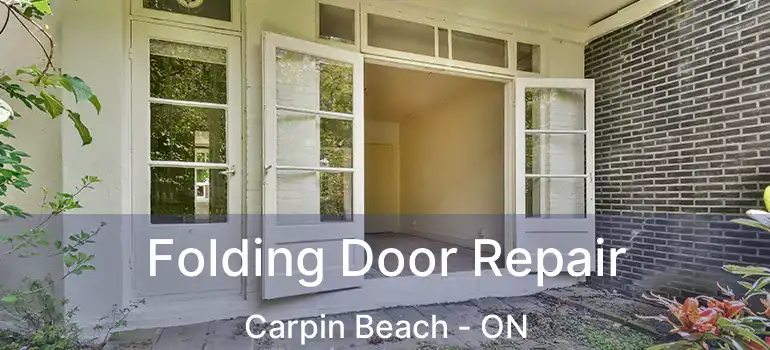Folding Door Repair Carpin Beach - ON