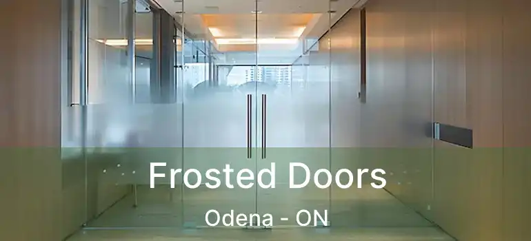 Frosted Doors Odena - ON