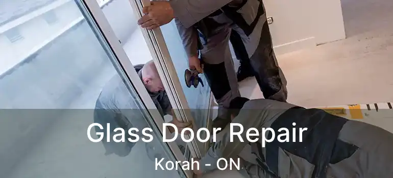 Glass Door Repair Korah - ON