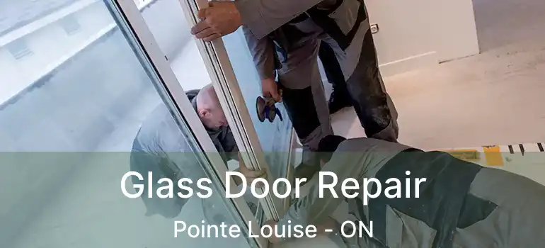 Glass Door Repair Pointe Louise - ON