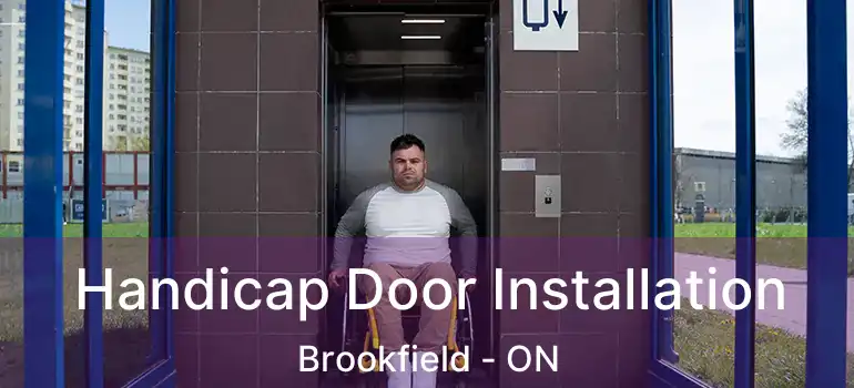Handicap Door Installation Brookfield - ON