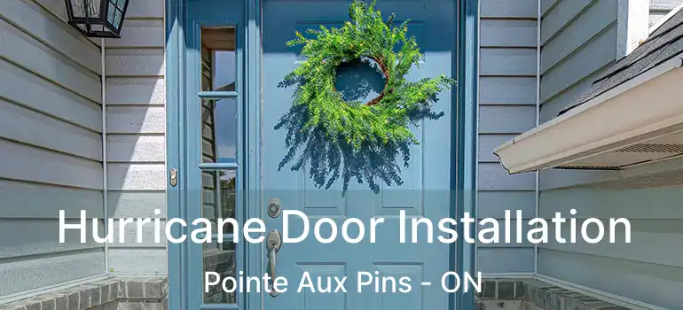 Hurricane Door Installation Pointe Aux Pins - ON