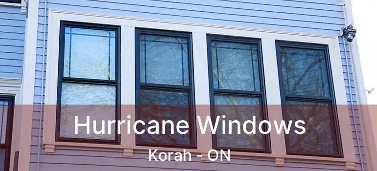  Hurricane Windows Korah - ON