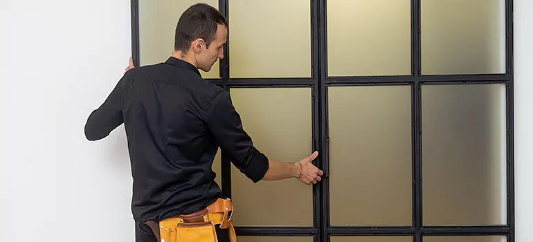 Patio French door installation in Sault Ste. Marie, ON