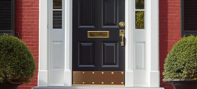 Commercial Door Kick Plate Installation in Sault Ste. Marie, ON