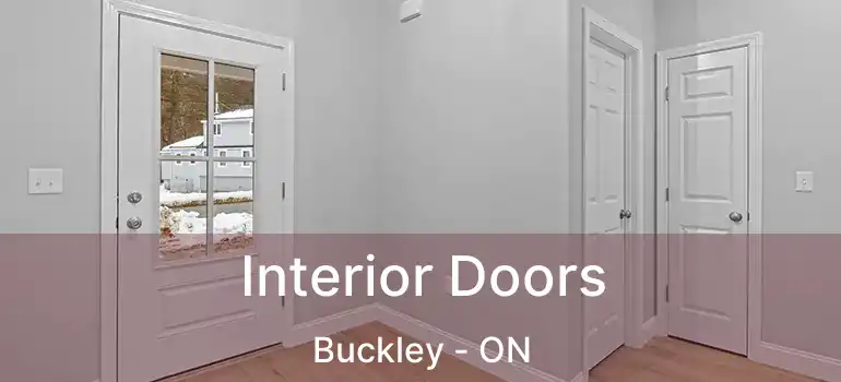 Interior Doors Buckley - ON