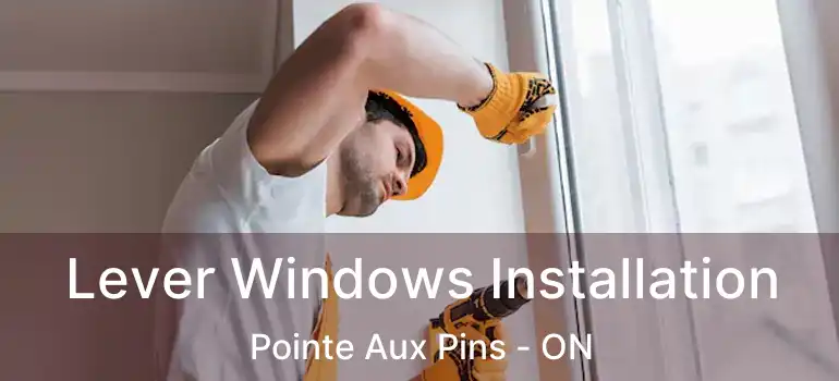 Lever Windows Installation Pointe Aux Pins - ON