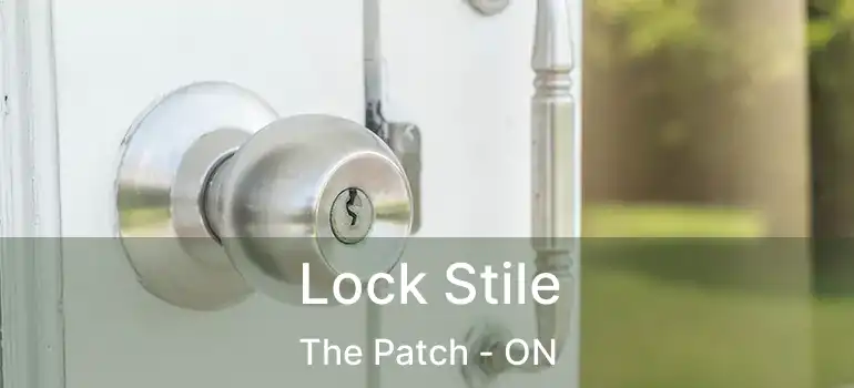 Lock Stile The Patch - ON