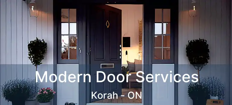 Modern Door Services Korah - ON
