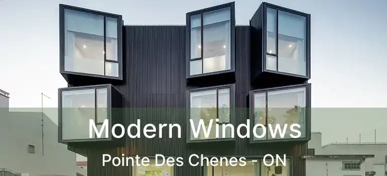 Modern Windows Pointe Des Chenes - ON