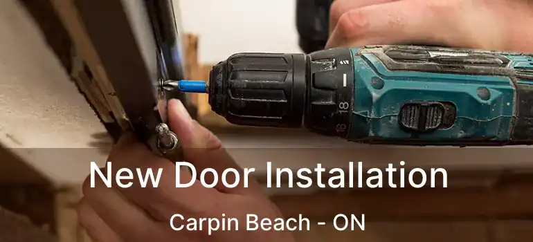 New Door Installation Carpin Beach - ON
