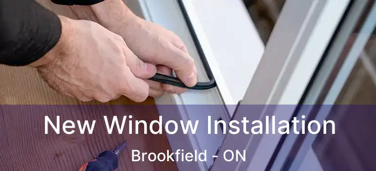 New Window Installation Brookfield - ON